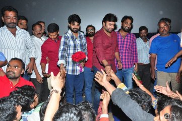 Appatlo Okadundevadu Movie Team at Devi Theater